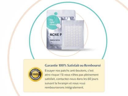 Patchs boutons invisibles hydrocolloïdes – action rapide nuit & jour